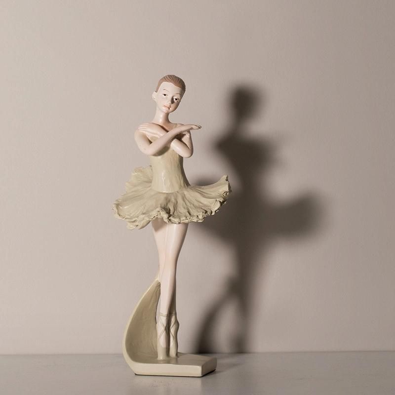 Hot Selling Nordic Cute Ballet Girl Ornaments Gift Desktop Decoration