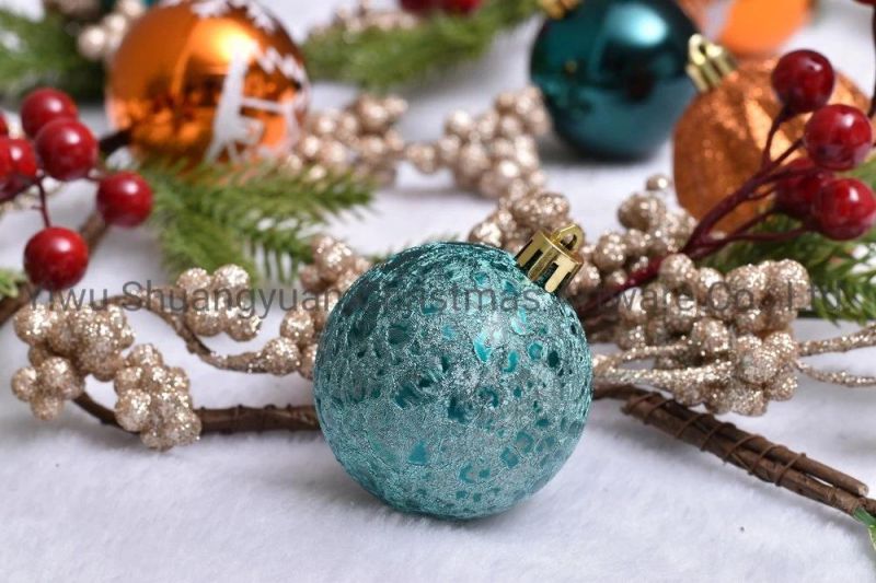 New Design High Sales Christmas Ball for Holiday Wedding Party Decoration Supplies Hook Ornament Craft Gifts