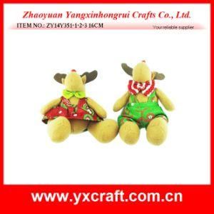 Christmas Decoration (ZY14Y351-1-2-3) Christmas Elk Gift Toy
