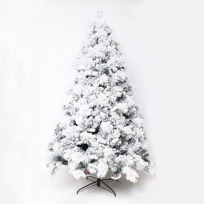 High Quality Artificial Flocked Pine Needle and PVC Christmas Tree