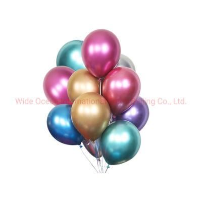 Wholesale Promotion Romantic Chrome Balloon Christmas Valentine Day Wedding Anniversary Gift