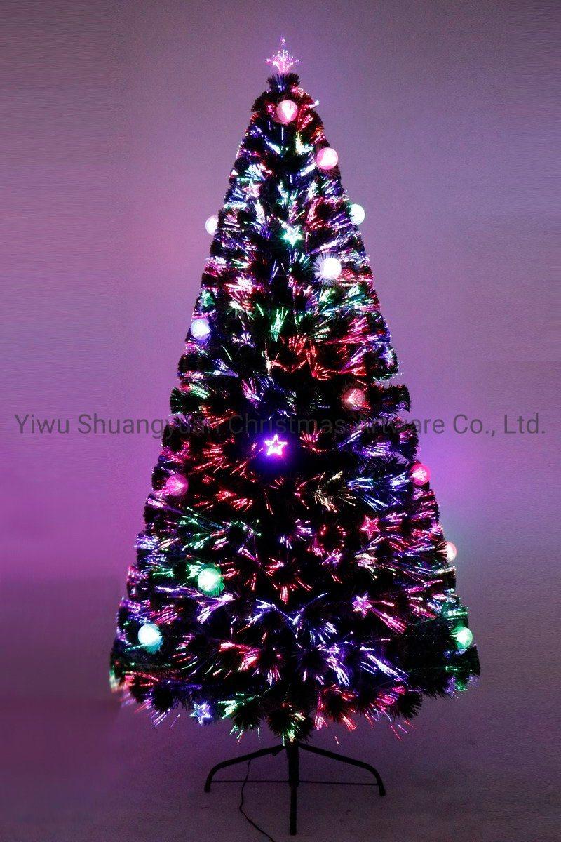 45-300cm Christmas Fiber Tree for Holiday Wedding Party Decoration Supplies Hook Ornament Craft Gifts