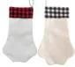 New Sublimation Blank Canvas Christmas Stocking