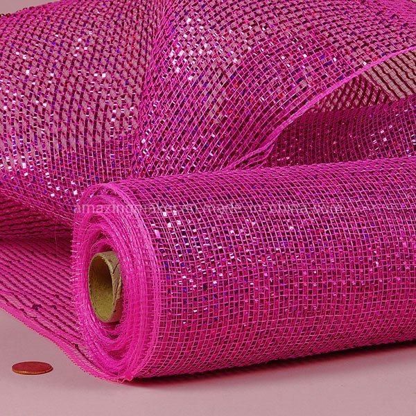 Laser Metallic Deco Mesh for Decoration