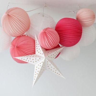Wholesales Hanging Decoration Accordion Paper Ball Paper Lanterns