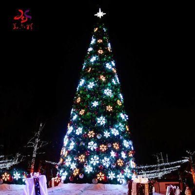 Mixed Outdoor Giant LED Light Christmas Tree