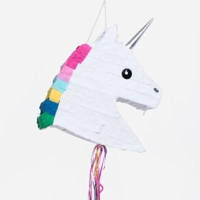 Handmade Candy Wedding Festival Celebration Colorful Unicorn Pinata