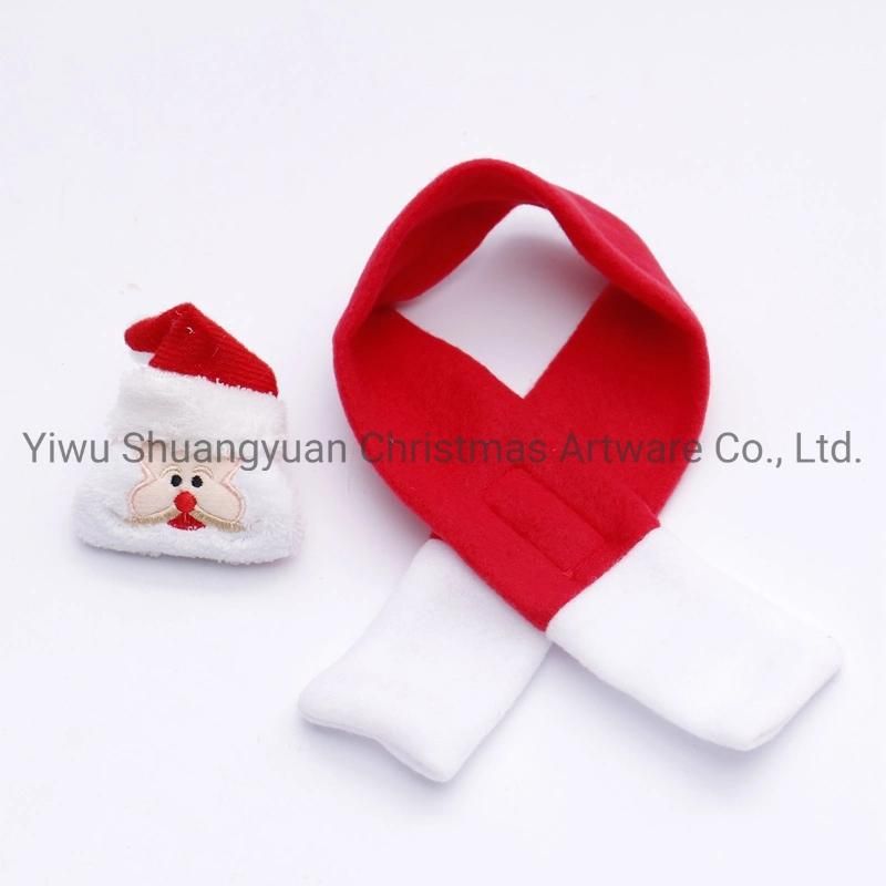 Christmas Pet Supplies Skirt Cloak for Holiday Wedding Party Decoration Supplies Hook Ornament Craft Gifts