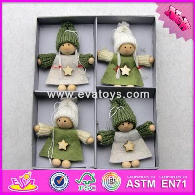 2017 New Products Fashion Kids Christmas Collection Wooden Fairy Doll W02A225