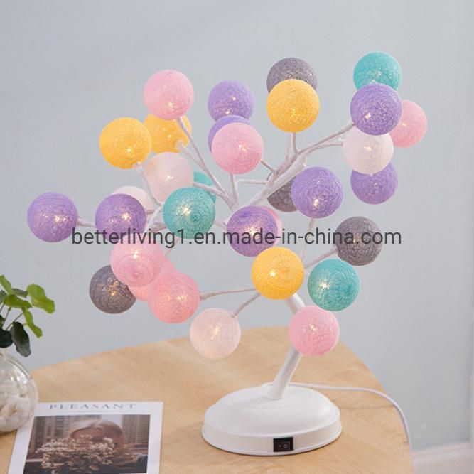 Home Decor Battery Powered Flower Rose Night Light Rose Tree Lamp Flower Light for Home Bedroom Desk Valentine Wedding Decoration