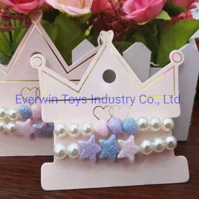 Plastic Toy Party Gift Jewelry Star Pearl Bracelet