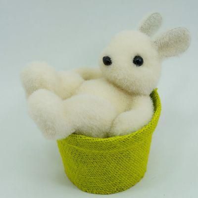 Factory Suppliers Customized Stander Decor Foam Easter Basket Bunny