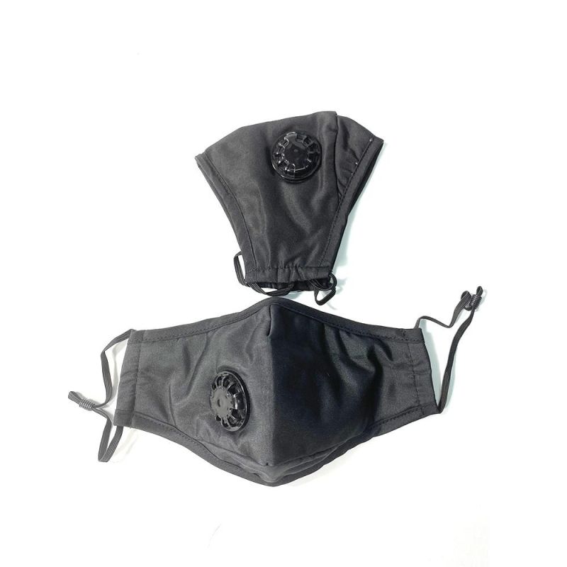 High Quality Custom Face Mask with Breather Custom Textile Mask