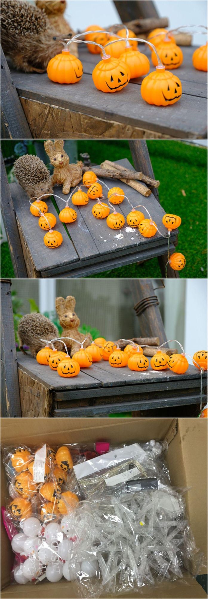 LED Light up Pumpkin LED Pumpkin Lantern String