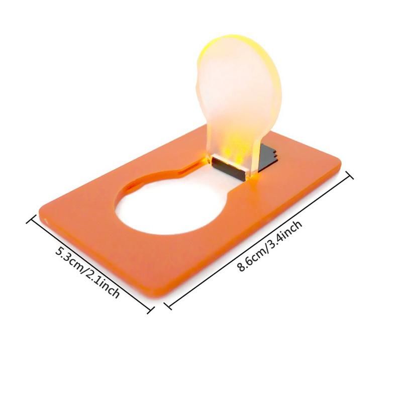 LED Card Portable Xmas Tree Shape LED Pocket Lamp