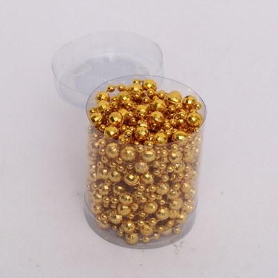 Hot Sale Christmas Decorative 8mm*2.5m Round PS Material Bead Garland