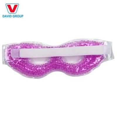 Factory Customize Eco-Friendly Hot and Cold Gel Eye Mask Reusable Relaxing Cooling Gel Bead