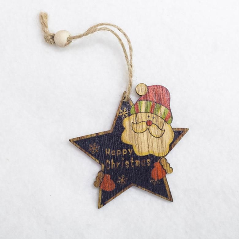 Christmas Wooden Hanging Decoration for Home Decor