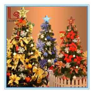 Wholesale Large Luxury Encryption Packages 2.1 Meter 210cm Green Christmas Tree with Various Decorations and LED Lights