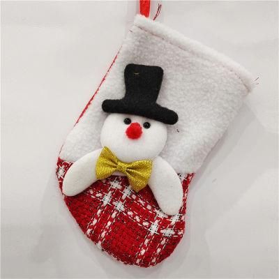 16cm Lovely Fiber Chrsitmas Gift Stocking