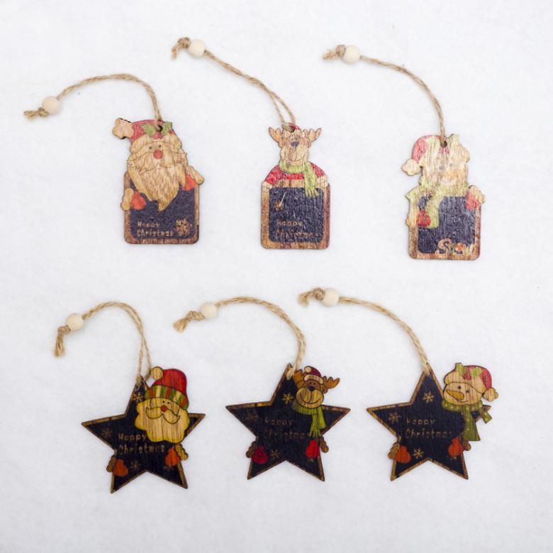 Christmas Wooden Hanging Decoration for Home Decor