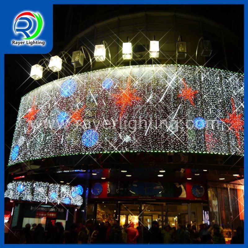 Christmas LED Star Decoration LED Rope Light Star Motif Lights