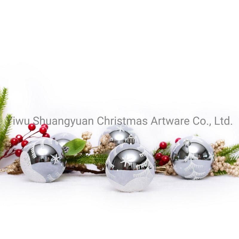 New Design Christmas Ball for Holiday Wedding Party Decoration Supplies Hook Ornament Craft Gifts