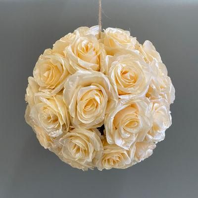 Customize Artifiicial Rose Flower Ball Flower Table Centerpiece