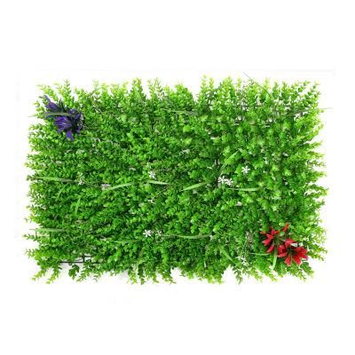 Artificial Plant Wall Lawn Wall Hanging Artificial Plastic Turf Sweet Potato Leaf Decorative Background Wall Office Decorations 40*60cm