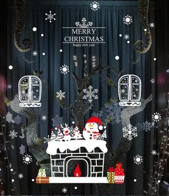 Wholesale Waterproof Christmas Window Stickers