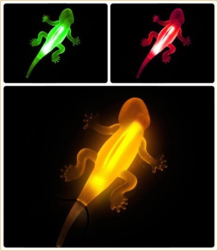 Wholesale Glow Gecko Glowing Animals in The Dark Halloween Party Decoration Gift Glow Stick