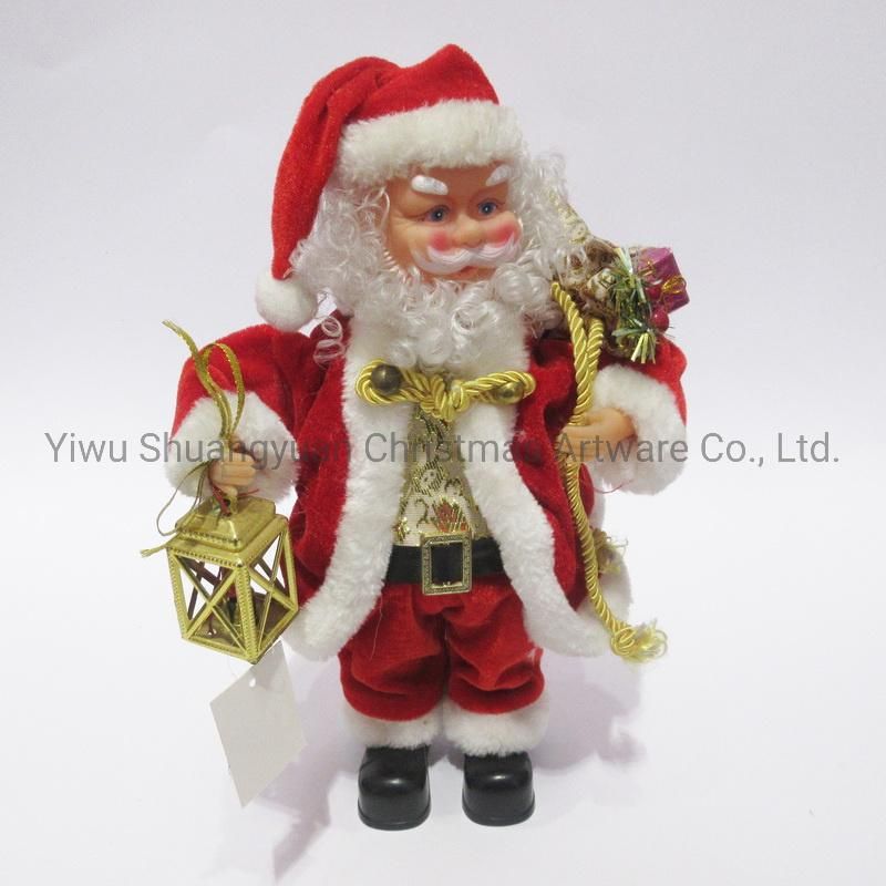 Christmas Electric Santa Claus with Light Bell Music