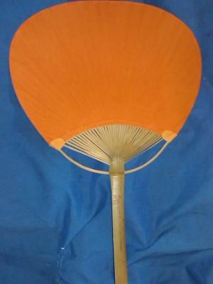 Bamboo Hand Fan Paddle Paper Fan