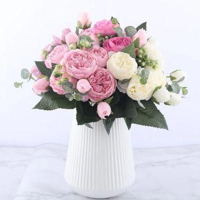 Wedding Decoration Flowers Artificial Flower Silk Rose Flower