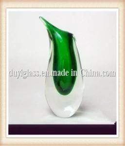 Animal Green Glass Craft for Decoration