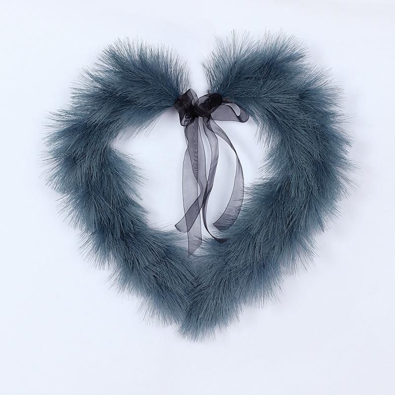 Mink Colored Silk Garlands POM Free Private Wholesale Family and Shopping Malls with Christmas Garland