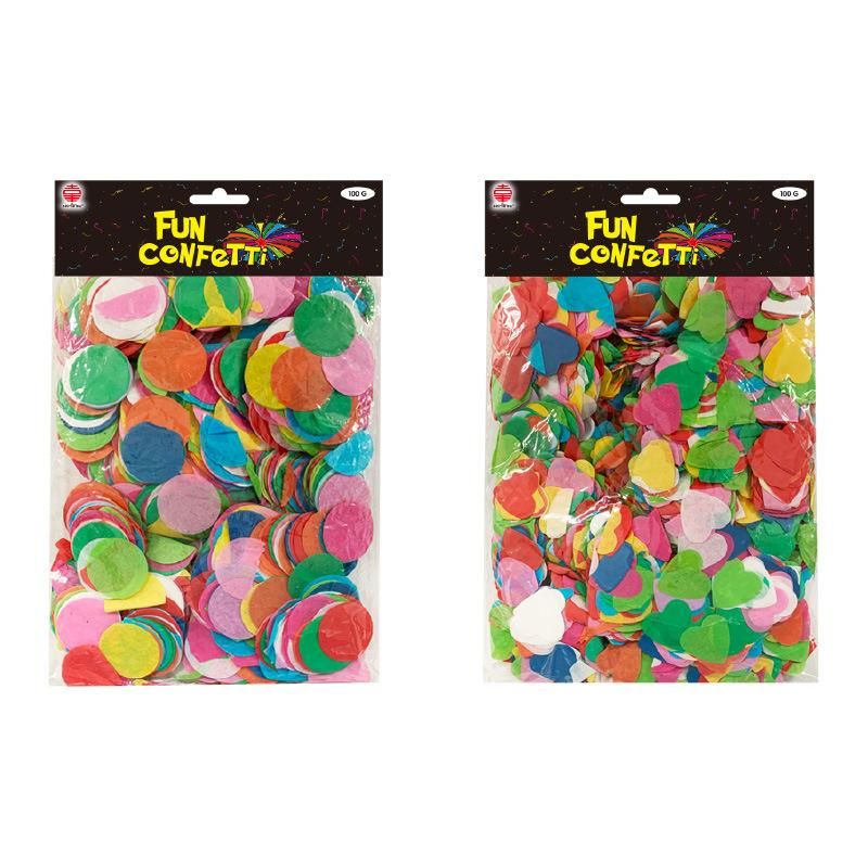 Fun Confetti in Circle, Rectangle Shape for Party and Festival