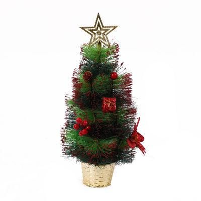 Prelit Star Topper Ribbon Mini LED Porch Christmas Tree