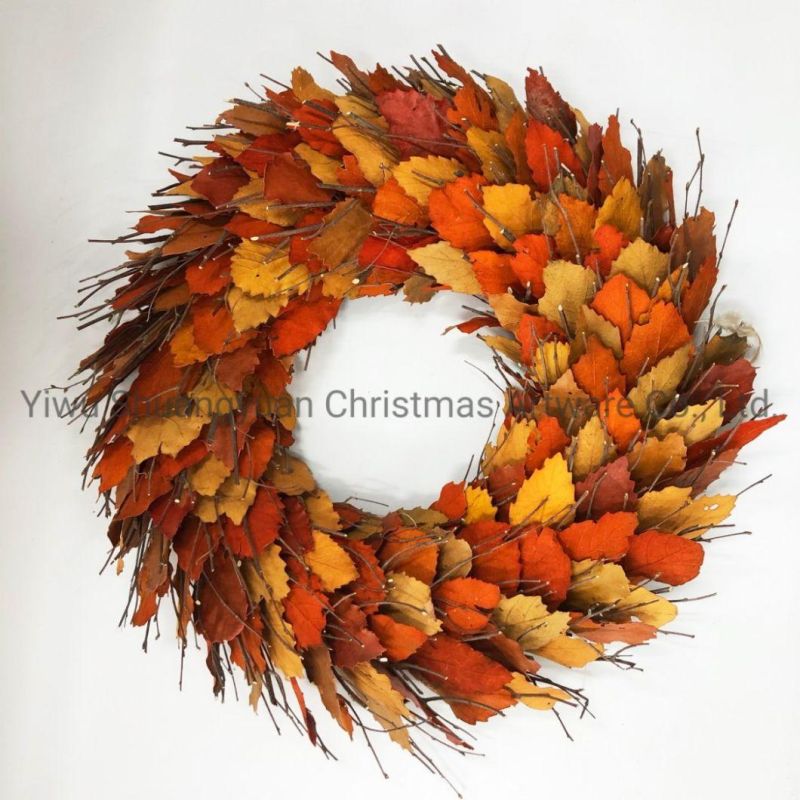 Christmas New Design Rose Wreath for Holiday Wedding Party Decoration Supplies Hook Ornament Craft Gifts