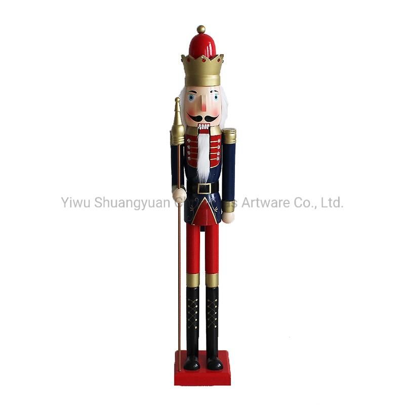 Hot Selling Wood Nutcrackers Soilders Vintage Home Decoration Accessories Christmas Gift Nutcrackers&