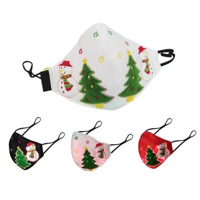 Christmas Party Decoration LED Light up Face Mask