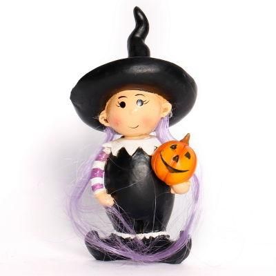 Halloween&prime;s Festival Holiday Girl&prime;s Ornaments Dolls for Decoration