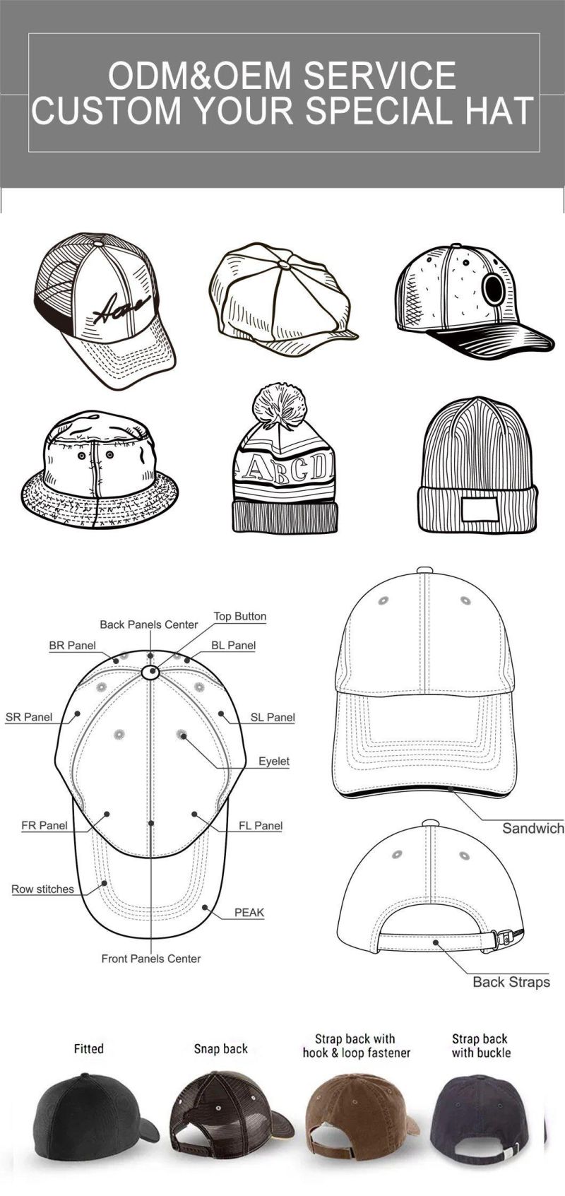 Wholesale Custom Fashion Design Christmas Beanie Santa Hat with Polyester for Children or Adult