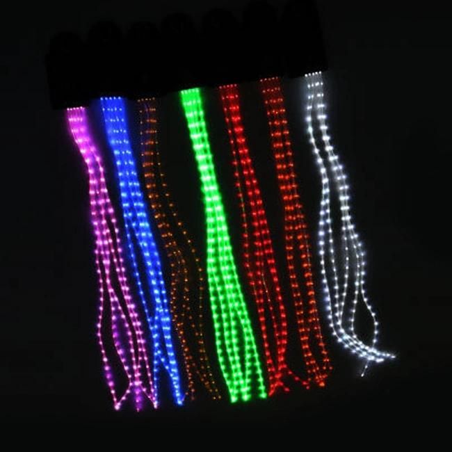 Neoprene Outdoor Christmas Horse Tail LED Decoration