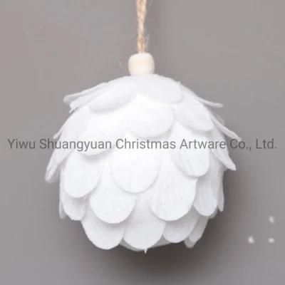 New Design High Sales Christmas Foam Flower Ball for Holiday Wedding Party Decoration Supplies Hook Ornament Craft Gifts