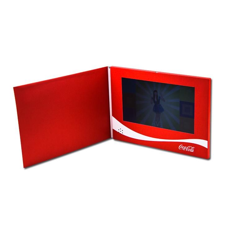 LCD Screen Video Card for Wedding