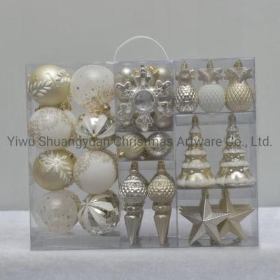 2020 New Design High Sales Christmas Ball for Holiday Wedding Party Decoration Supplies Hook Ornament Craft Gifts