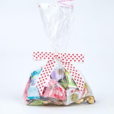 Custom 10 mm Single Face Ribbon Colorful Ribbon Bows for Candy Package Cookie Decoration 100 Pieces in One Poly Bag