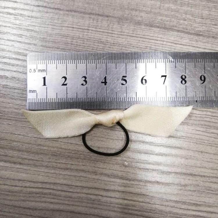 Wholesale Double Sided Velvet Ribbon Pretied with Elastic Loops Ribbon Bow for Perfume Decoration