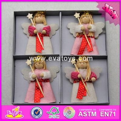 2017 New Products Christmas Lovely Toys Wood Crafts for Kids W02A248